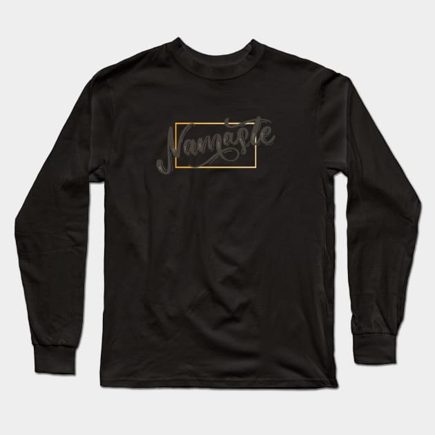 Namaste Long Sleeve T-Shirt by TambuStore